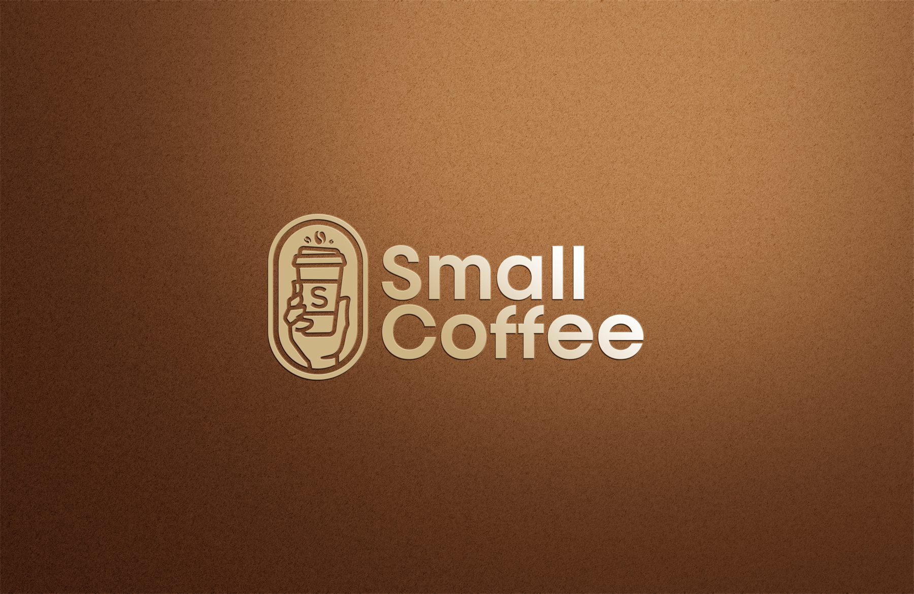 SMALL COFFE - glossy logo mockup 1234.jpg